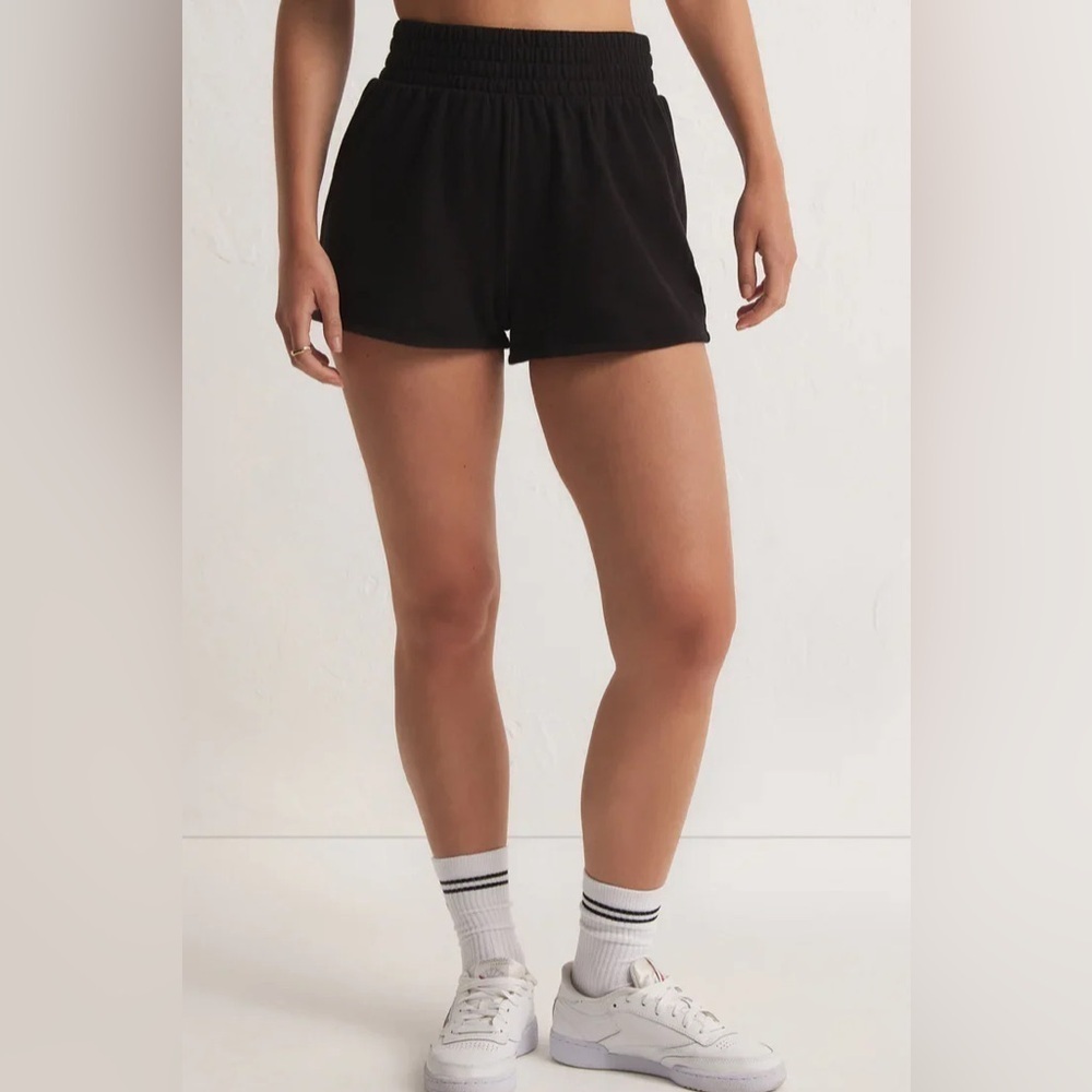 NWT Z Supply Active High Rise Up Fleece Shorts Size XL
